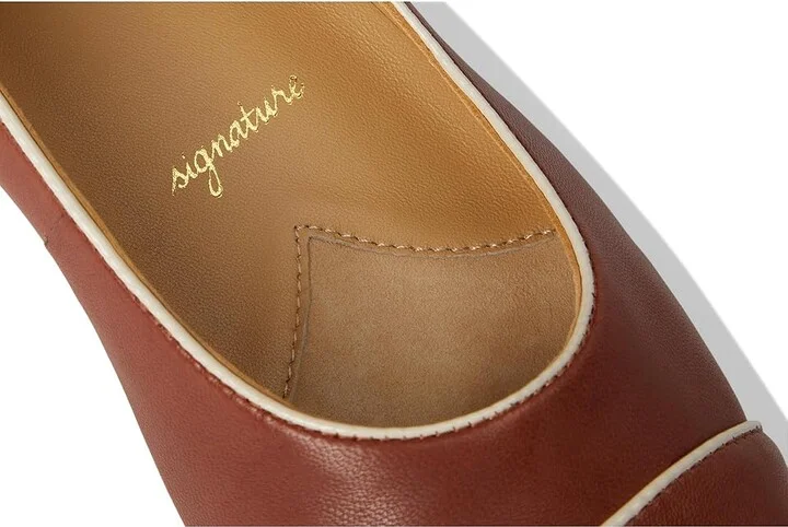 Trotters Harbor Women's Flat Shoes Luggage : 12 WW (EE), Leather/Rubber - Image 7