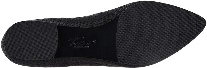 Trotters Harlowe Women's Flat Shoes Black Diamond : 11 N (AA), Leather/Suede - Image 4