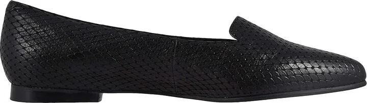 Trotters Harlowe Women's Flat Shoes Black Diamond : 11 N (AA), Leather/Suede - Image 8