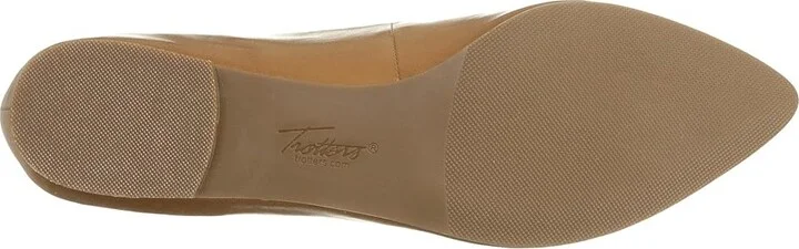 Trotters Harlowe Women's Flat Shoes Luggage : 7 N (AA), Suede/Leather - Image 4