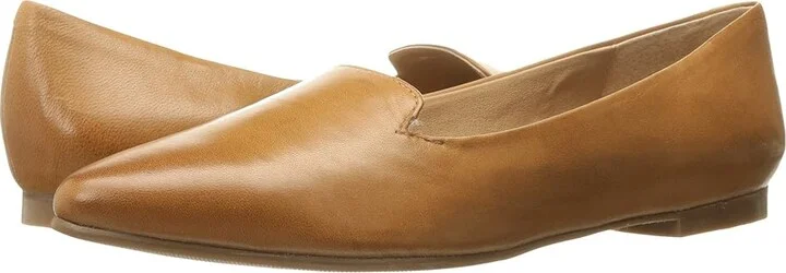 Trotters Harlowe Women's Flat Shoes Luggage : 7 N (AA), Suede/Leather