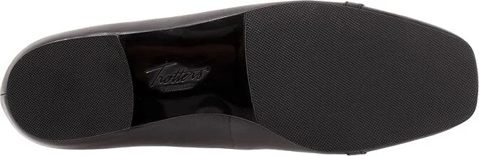 Trotters Harmony Women's Flat Shoes Black : 10 W (D), Leather - Image 3