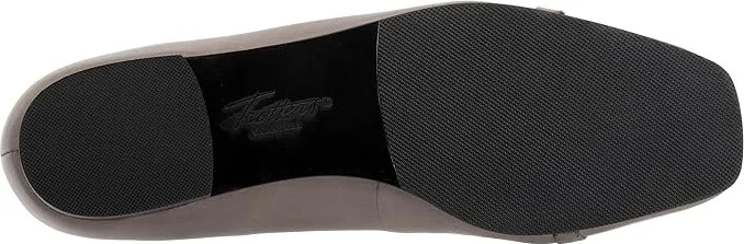 Trotters Harmony Women's Flat Shoes Grey : 9 M (B), Leather - Image 3