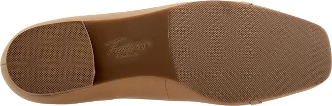 Trotters Harmony Women's Flat Shoes Nude : 7.5 W (D), Leather - Image 3