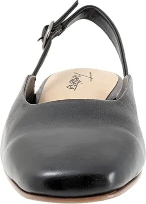 Trotters Holly Women's Flat Shoes Black : 7.5 M (B), Leather - Image 5