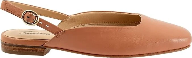 Trotters Holly Women's Flat Shoes Blush : 5.5 M (B), Leather - Image 7