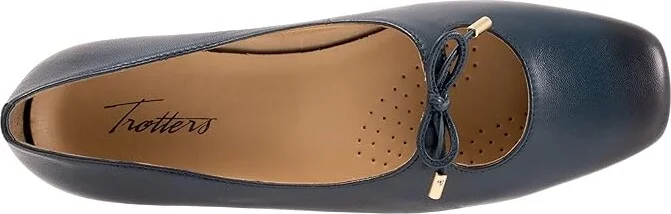 Trotters Honesty Women's Shoes Navy : 10.5 M (B), Leather - Image 2