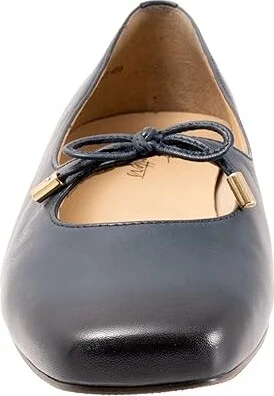 Trotters Honesty Women's Shoes Navy : 10.5 M (B), Leather - Image 5