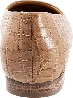 Trotters Honor Women's Shoes Bone Croco Leather : 7 N (AA) - Image 4