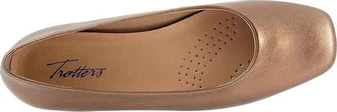 Trotters Honor Women's Shoes Bronze : 10.5 M (B), Leather - Image 2