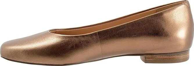 Trotters Honor Women's Shoes Bronze : 10.5 M (B), Leather - Image 5