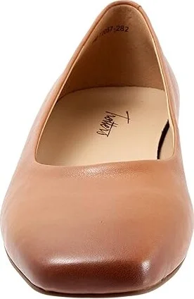 Trotters Honor Women's Shoes Caramel : 8.5 N (AA), Leather - Image 5