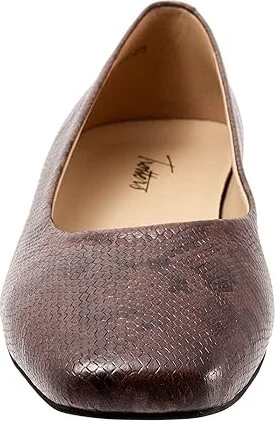 Trotters Honor Women's Shoes Dark Brown Snake : 5.5 M (B), Leather - Image 5