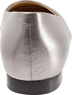 Trotters Honor Women's Shoes Pewter Leather : 5 M (B) - Image 4