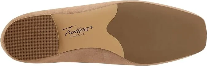 Trotters Honor Women's Shoes Taupe Nubuck : 10 M (B), Leather - Image 3