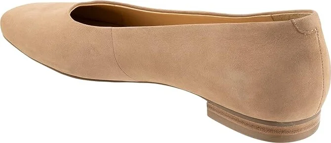 Trotters Honor Women's Shoes Taupe Nubuck : 10 M (B), Leather - Image 4