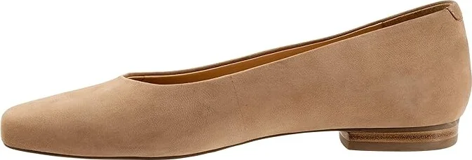 Trotters Honor Women's Shoes Taupe Nubuck : 10 M (B), Leather - Image 6
