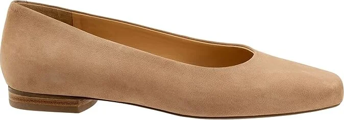 Trotters Honor Women's Shoes Taupe Nubuck : 10 M (B), Leather - Image 7