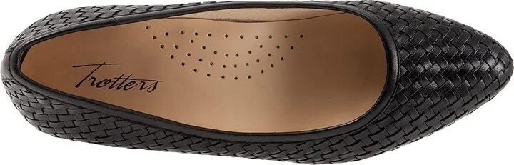 Trotters Jade High Women's Heels Black : 8 N (AA), Leather - Image 2