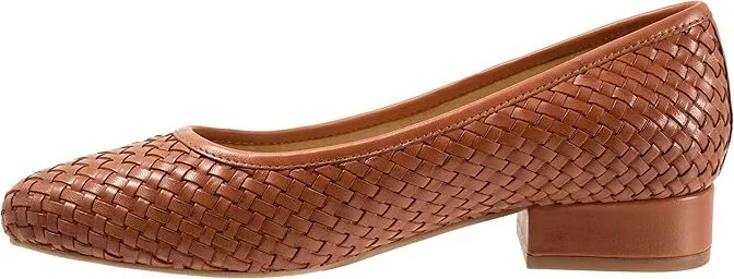 Trotters Jade High Women's Heels Luggage : 7 N (AA), Leather - Image 6