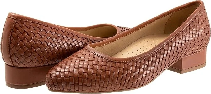 Trotters Jade High Women's Heels Luggage : 7 N (AA), Leather