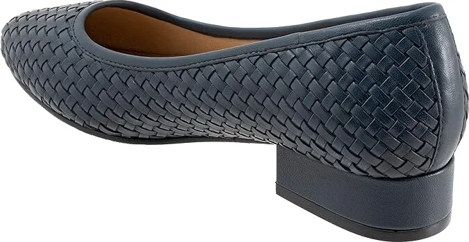 Trotters Jade High Women's Heels Navy : 5 M (B), Leather - Image 4