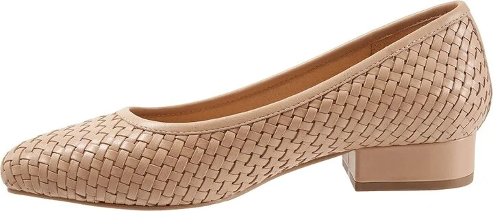 Trotters Jade High Women's Heels Nude : 5.5 M (B), Leather - Image 6
