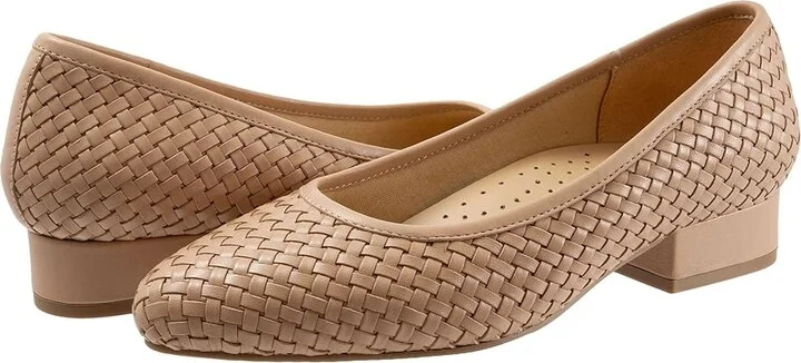 Trotters Jade High Women's Heels Nude : 5.5 M (B), Leather