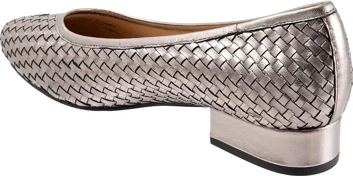 Trotters Jade High Women's Heels Pewter : 10 N (AA), Leather - Image 4
