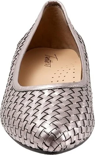 Trotters Jade High Women's Heels Pewter : 10 N (AA), Leather - Image 5