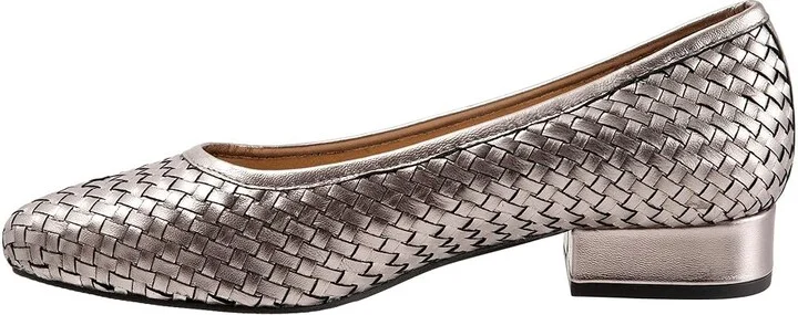 Trotters Jade High Women's Heels Pewter : 10 N (AA), Leather - Image 6