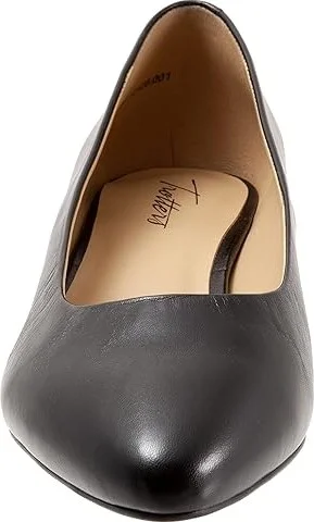 Trotters Jewel Women's Lace Up Wing Tip Shoes Black Leather : 10 N (AA) - Image 5