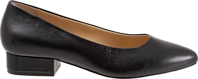 Trotters Jewel Women's Lace Up Wing Tip Shoes Black Leather : 10 N (AA) - Image 7