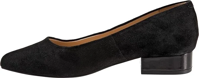 Trotters Jewel Women's Lace Up Wing Tip Shoes Black Suede : 6 M (B) - Image 6
