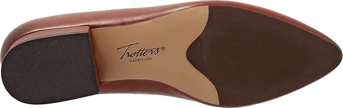 Trotters Jewel Women's Lace Up Wing Tip Shoes Brown Toffee Leather : 7 M (B) - Image 3