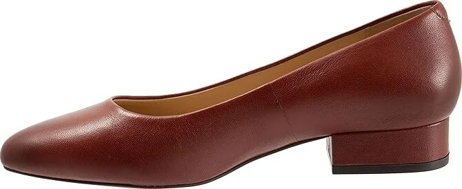 Trotters Jewel Women's Lace Up Wing Tip Shoes Brown Toffee Leather : 7 M (B) - Image 6
