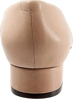 Trotters Jewel Women's Lace Up Wing Tip Shoes Nude Leather : 7.5 N (AA) - Image 4