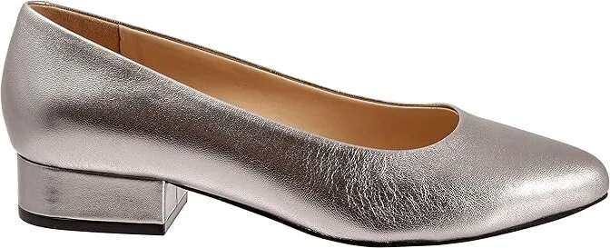 Trotters Jewel Women's Lace Up Wing Tip Shoes Pewter : 8 N (AA), Leather - Image 7