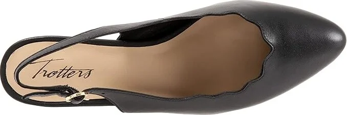 Trotters Joselyn Women's Shoes Black : 5.5 M (B), Leather - Image 2