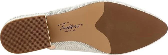 Trotters Joselyn Women's Shoes Mint Snake Nubuck : 9.5 M (B), Leather - Image 3