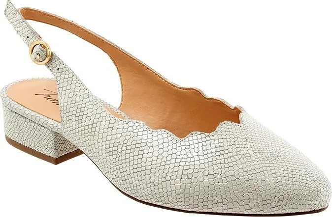 Trotters Joselyn Women's Shoes Mint Snake Nubuck : 9.5 M (B), Leather