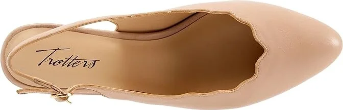 Trotters Joselyn Women's Shoes Nude : 7.5 N (AA), Leather - Image 2