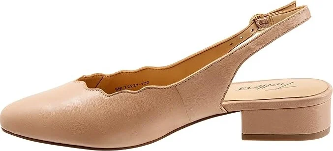 Trotters Joselyn Women's Shoes Nude : 7.5 N (AA), Leather - Image 6