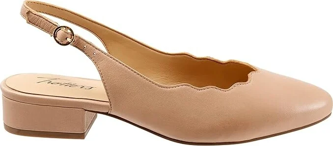 Trotters Joselyn Women's Shoes Nude : 7.5 N (AA), Leather - Image 7