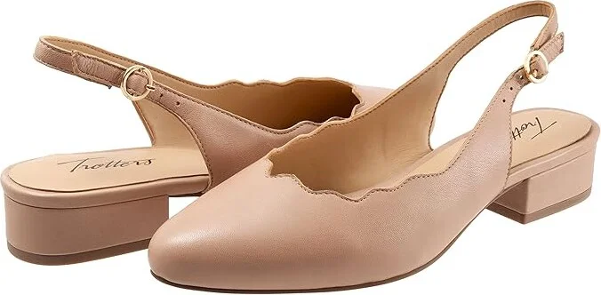 Trotters Joselyn Women's Shoes Nude : 7.5 N (AA), Leather