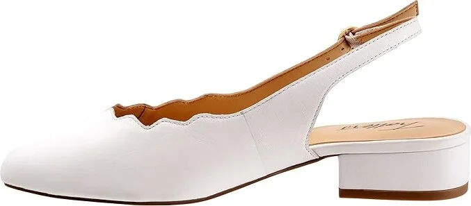 Trotters Joselyn Women's Shoes White : 5 M (B), Leather - Image 6