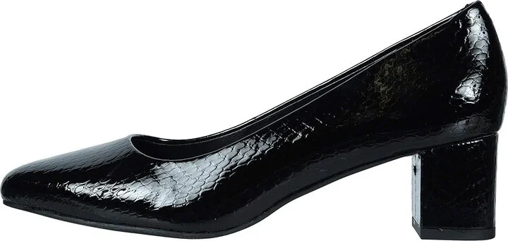 Trotters Kari Women's 1-2 inch heel Shoes Black : 6 N (AA), Leather - Image 7