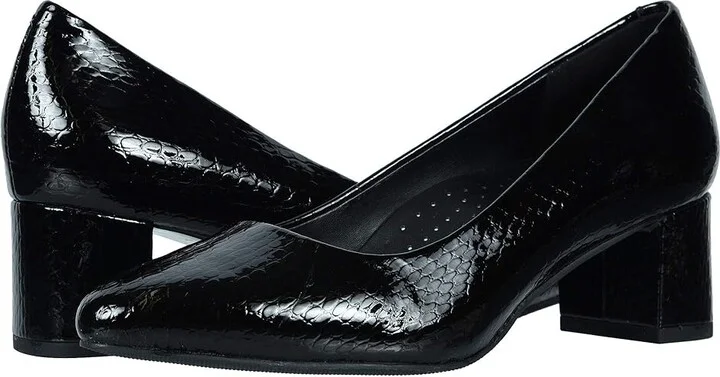 Trotters Kari Women's 1-2 inch heel Shoes Black : 6 N (AA), Leather