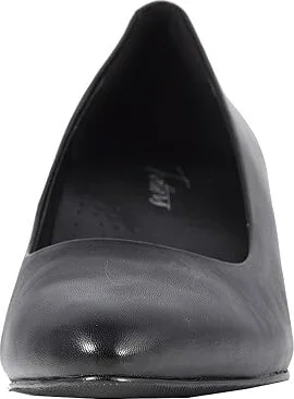 Trotters Kari Women's 1-2 inch heel Shoes Black Soft Nappa Leather : 9.5 N (AA) - Image 6