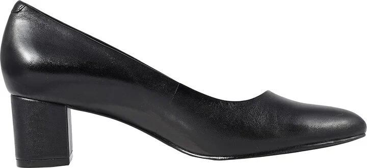 Trotters Kari Women's 1-2 inch heel Shoes Black Soft Nappa Leather : 9.5 N (AA) - Image 8